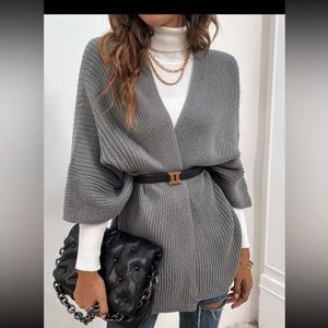 SHEIN open front Shortsleeves cardigan